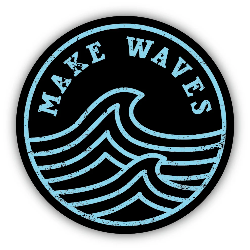 Make Waves Sticker 2252-LSTK