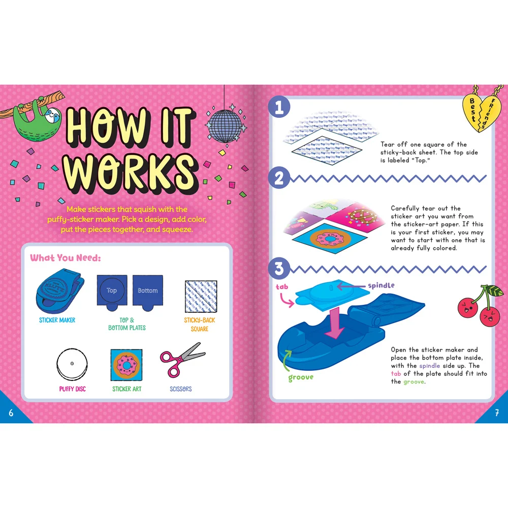 Make Your Own Puffy Stickers Kit - Image 4