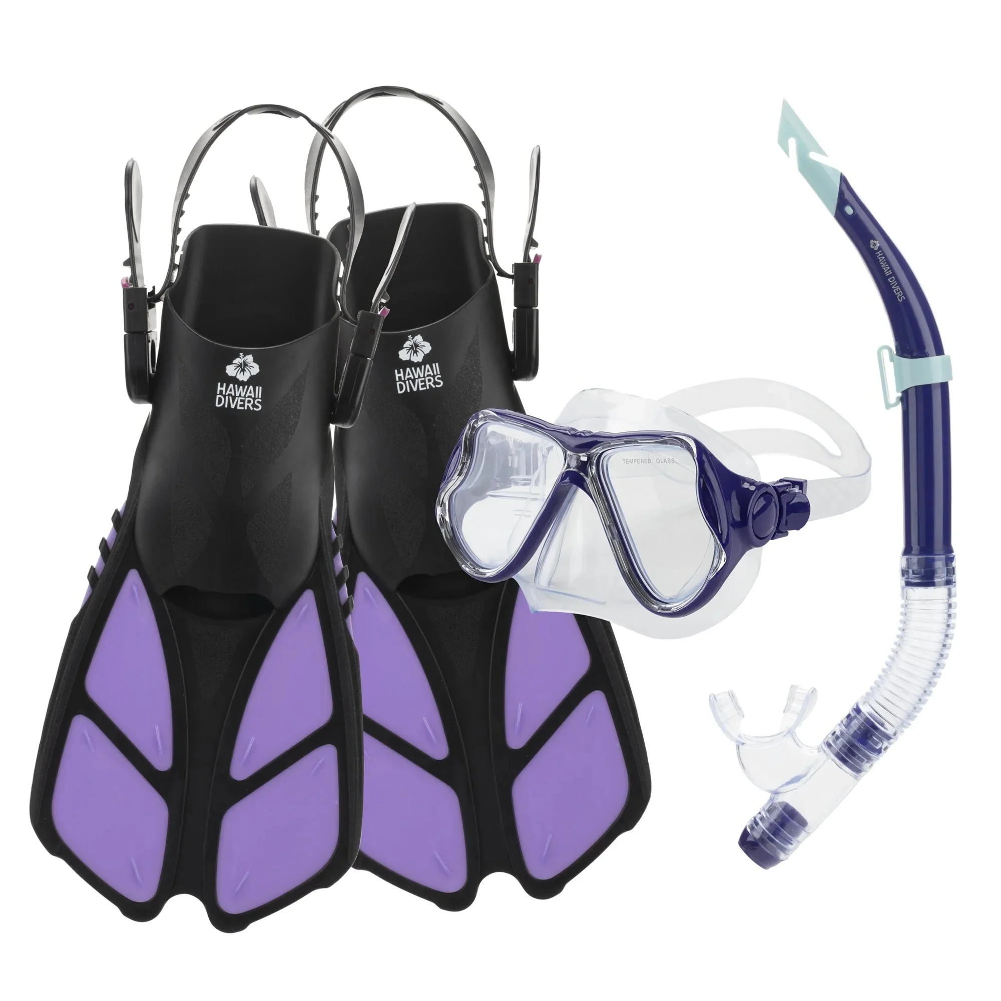 Manta Ray Adult Snorkel Set