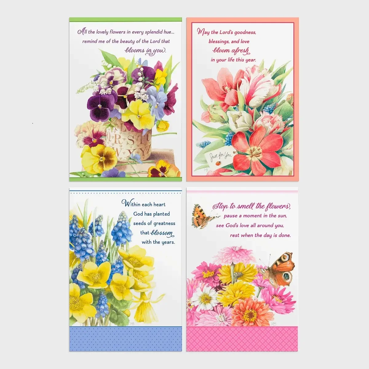 Marjolein Bastin - Birthday - 12 Boxed Cards and Envelopes U3101 - Image 2
