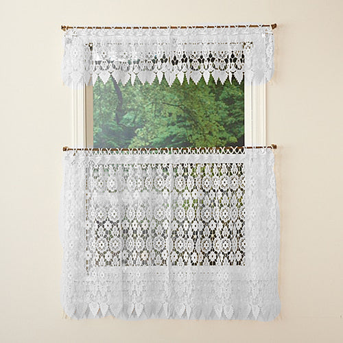 Medallion Macrame Curtains - Image 2