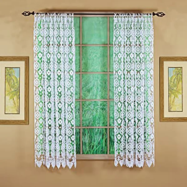 Medallion Macrame Curtains - Image 4