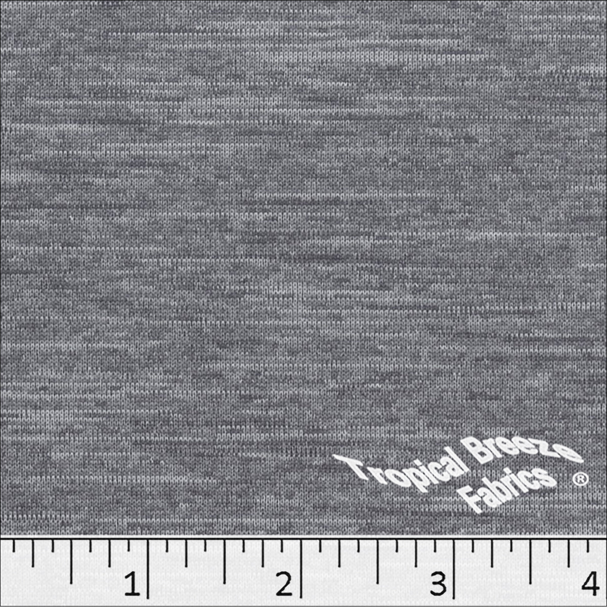 Melange Jersey Knit Fabric 323613 - Image 4