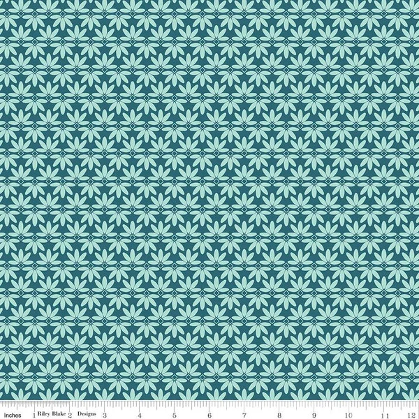 Melody Collection Leaves Cotton Fabric C15145 - Image 2