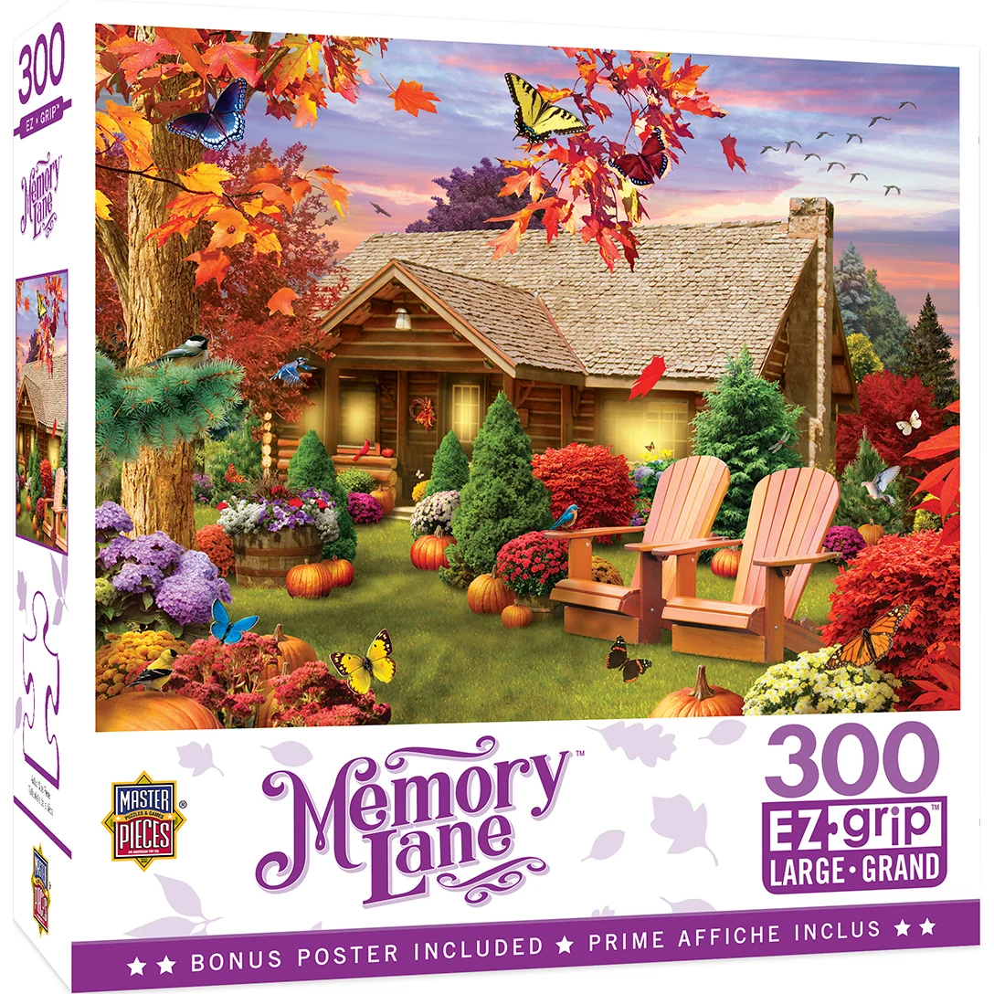 Memory Lane Autumn Warmth 300-piece EZ-Grip Puzzle 32039