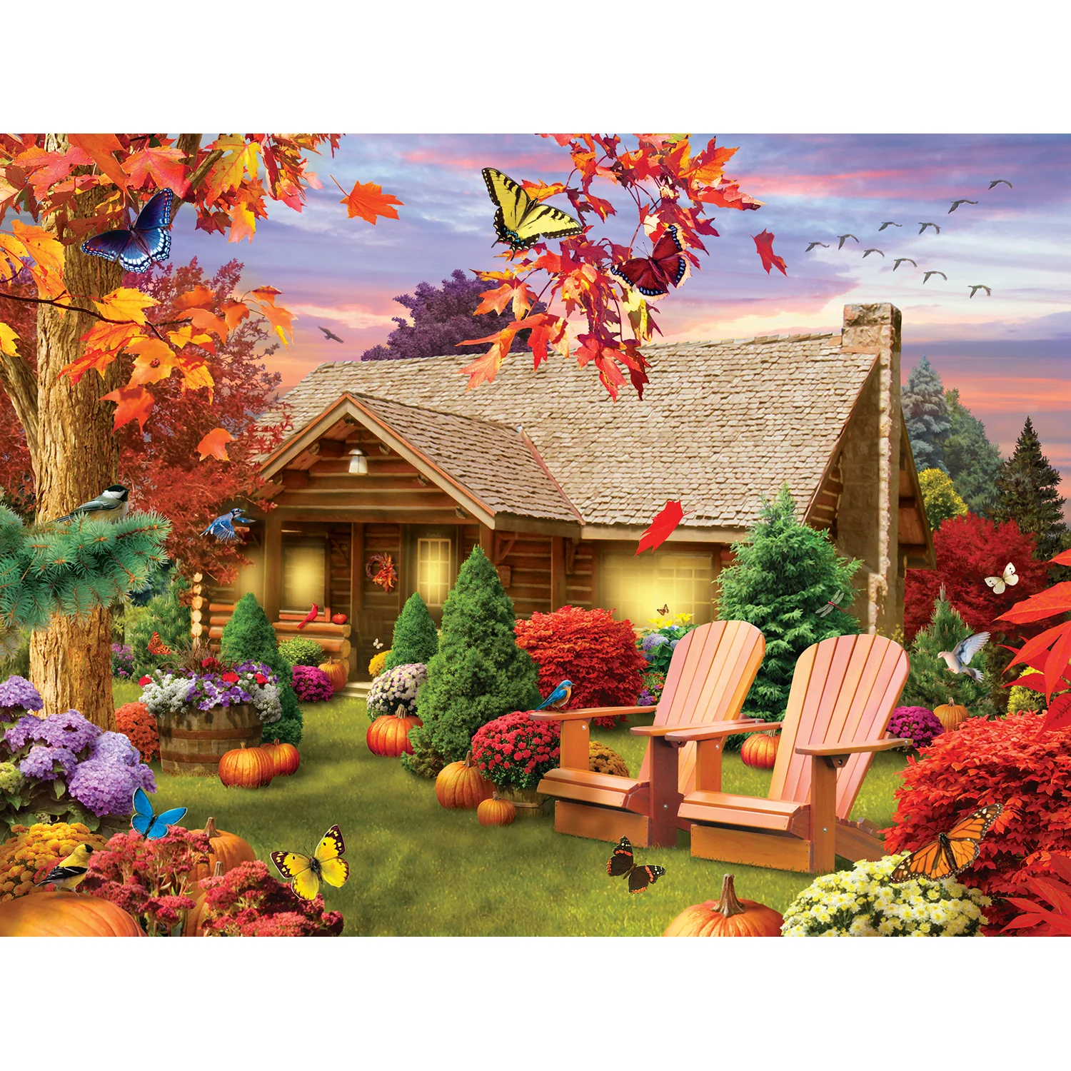 Memory Lane Autumn Warmth 300-piece EZ-Grip Puzzle 32039 - Image 4