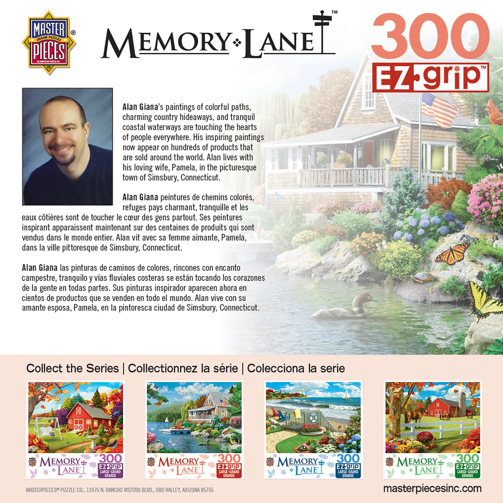 Memory Lane Lakeside Memories 300 PC Puzzle 31806 - Image 2