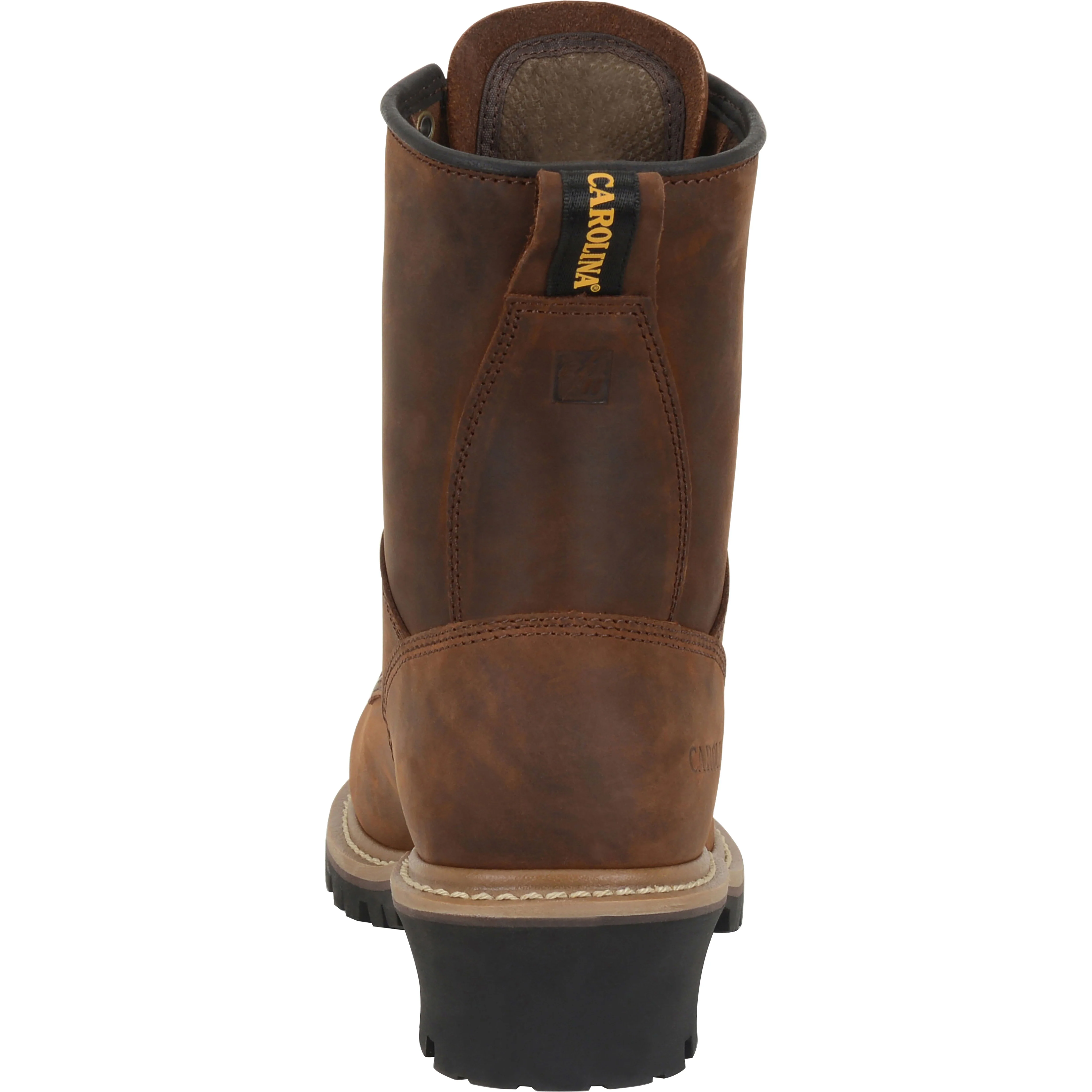 Men's 8 inch Elm Logger Safety Toe Work Boots 9821 - Image 4