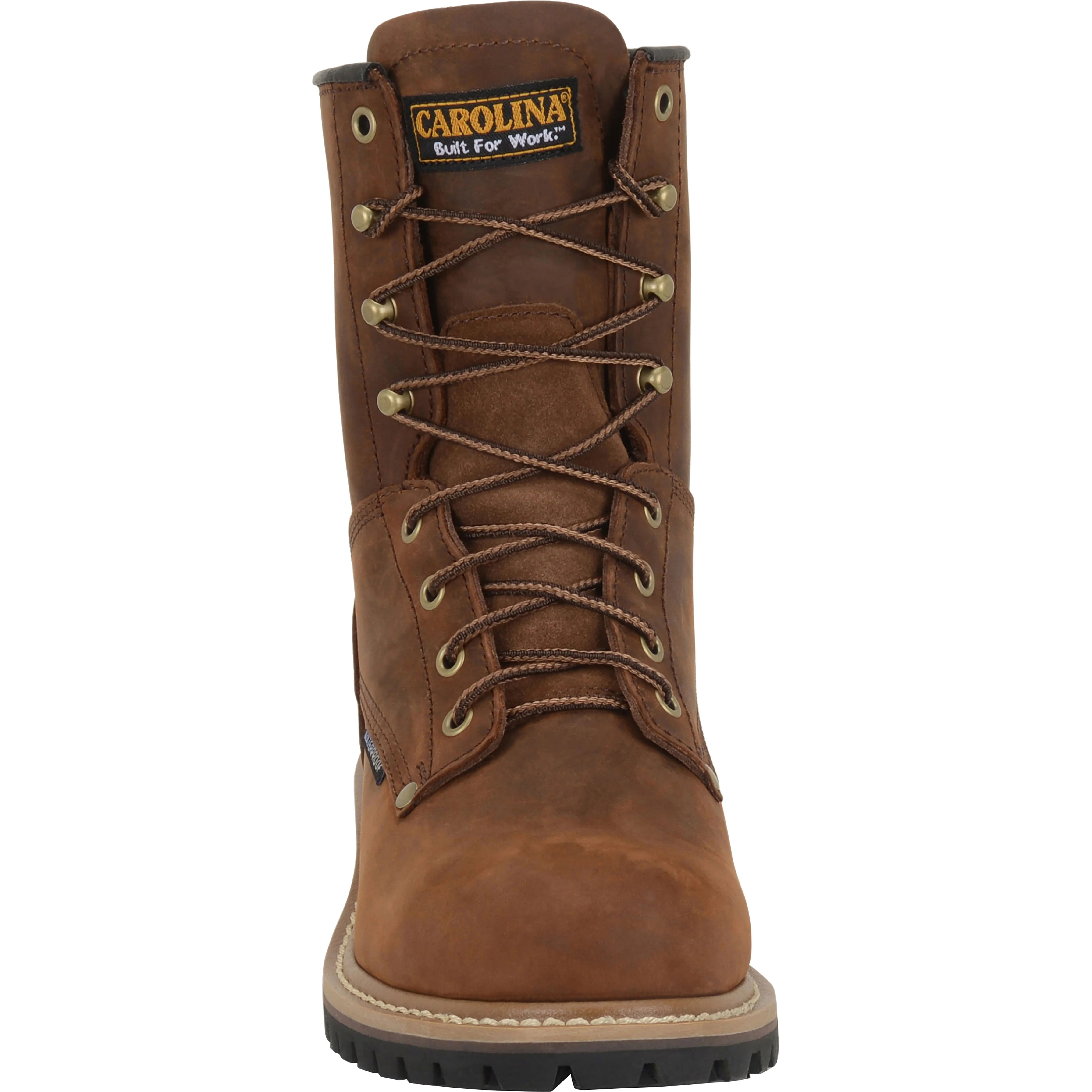 Men's 8 inch Elm Logger Safety Toe Work Boots 9821 - Image 5