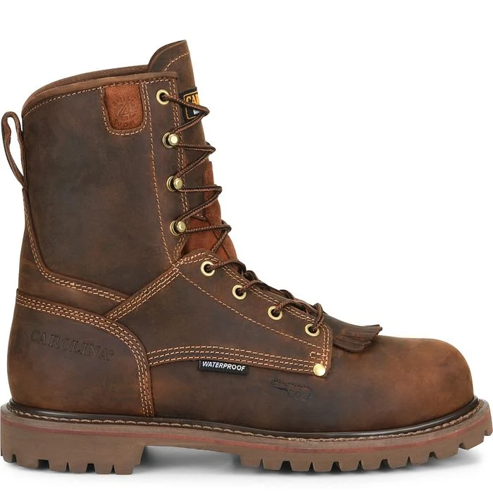 Men's 8-Inch Composite Toe Waterproof Work Boot CA8528 - Image 2