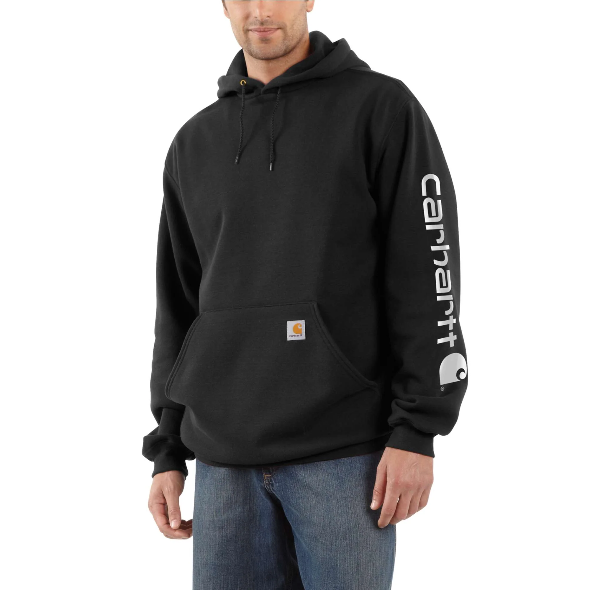 Men's Big and Tall Midweight Logo Hoodie K288