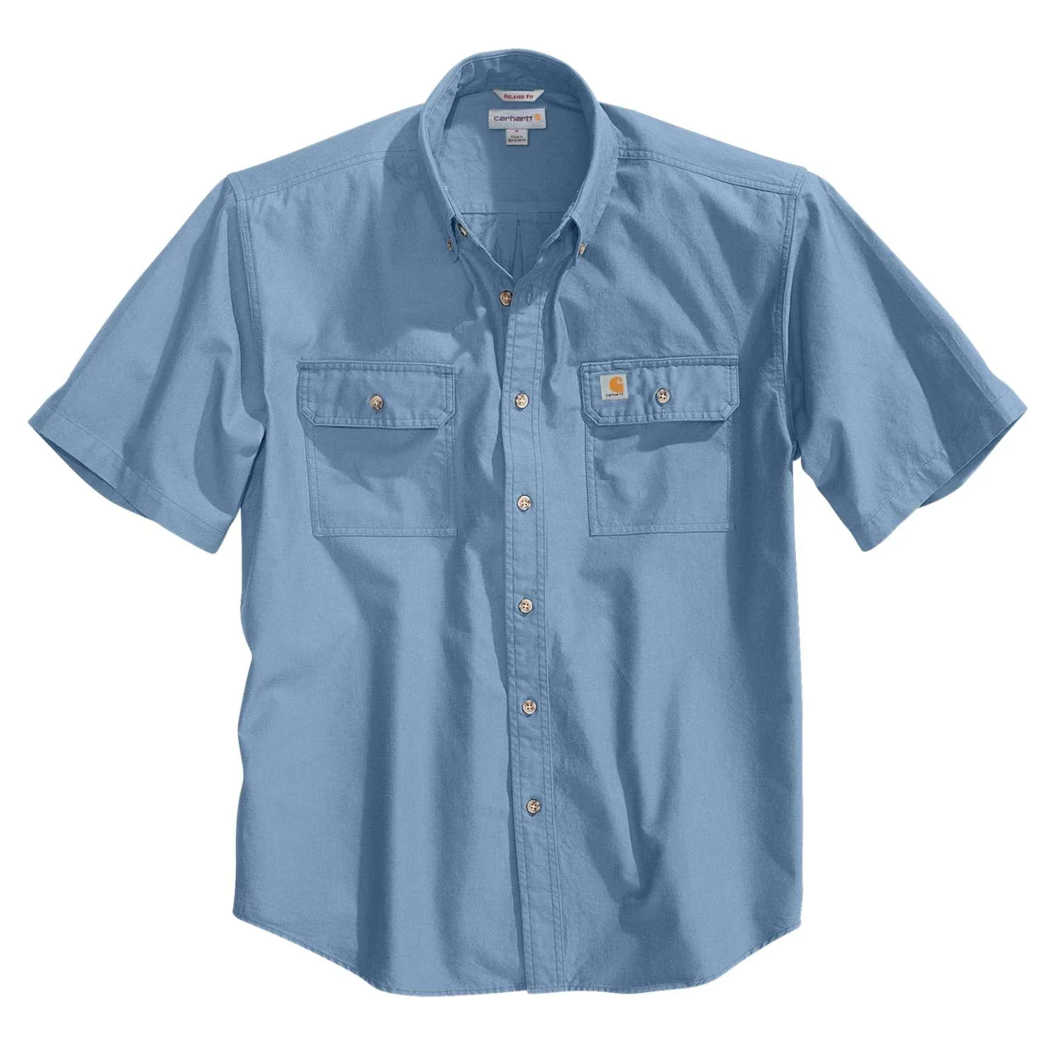Men's Big and Tall Original Fit Midweight Short Sleeve Work Shirt TW369 104369 - Image 2
