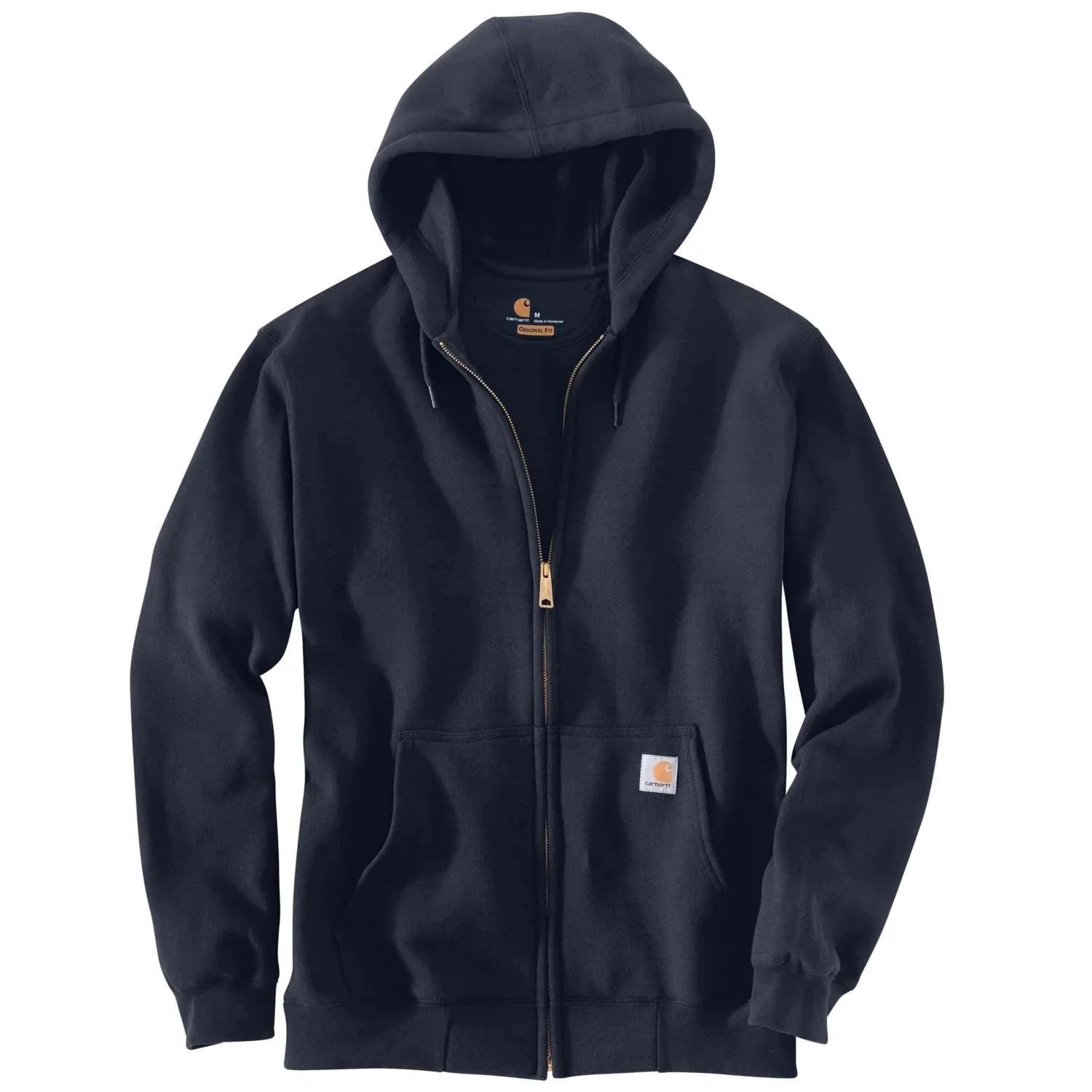 Men's Big and Tall Zip Front Sweatshirt Hoodie K122