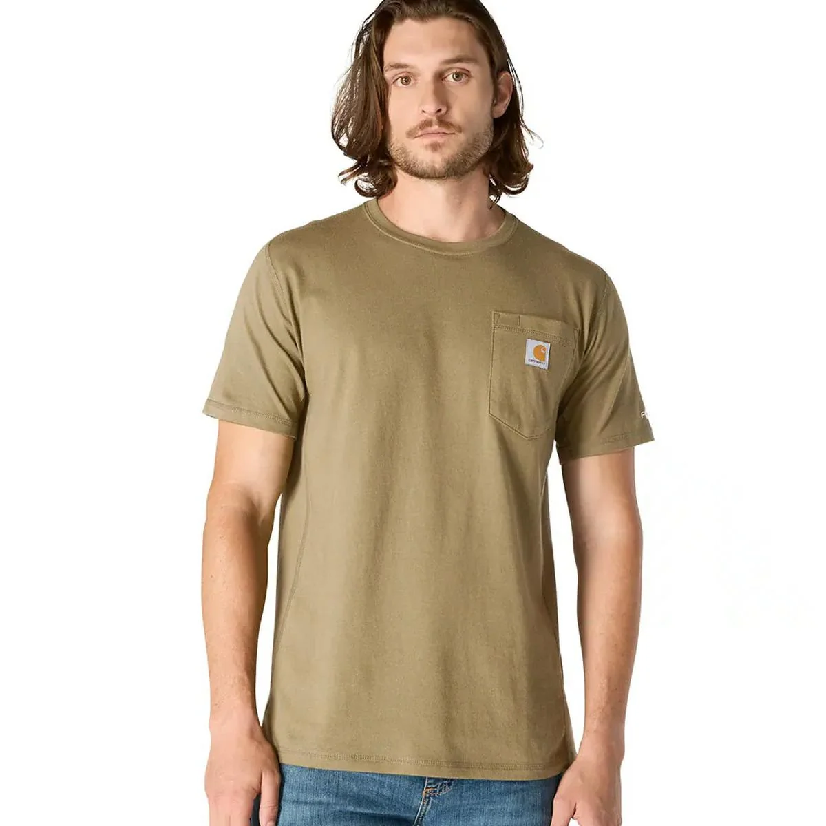 Men's Carhartt Force Short-Sleeve Pocket T-Shirt 106652 - Image 10