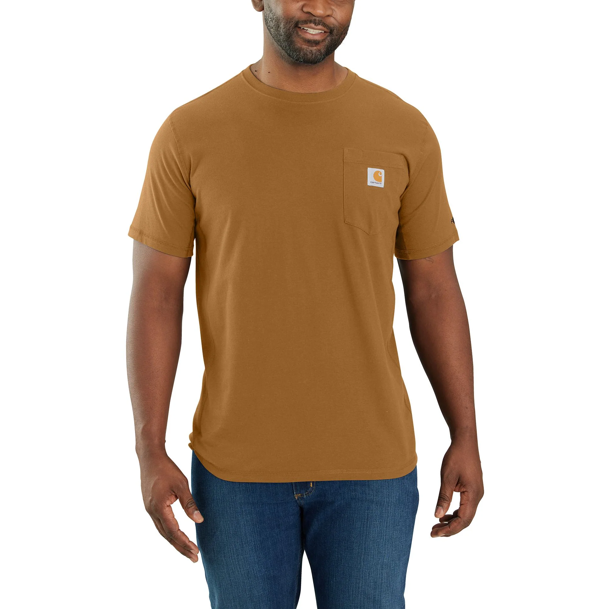 Men's Carhartt Force Short-Sleeve Pocket T-Shirt 106652 - Image 12