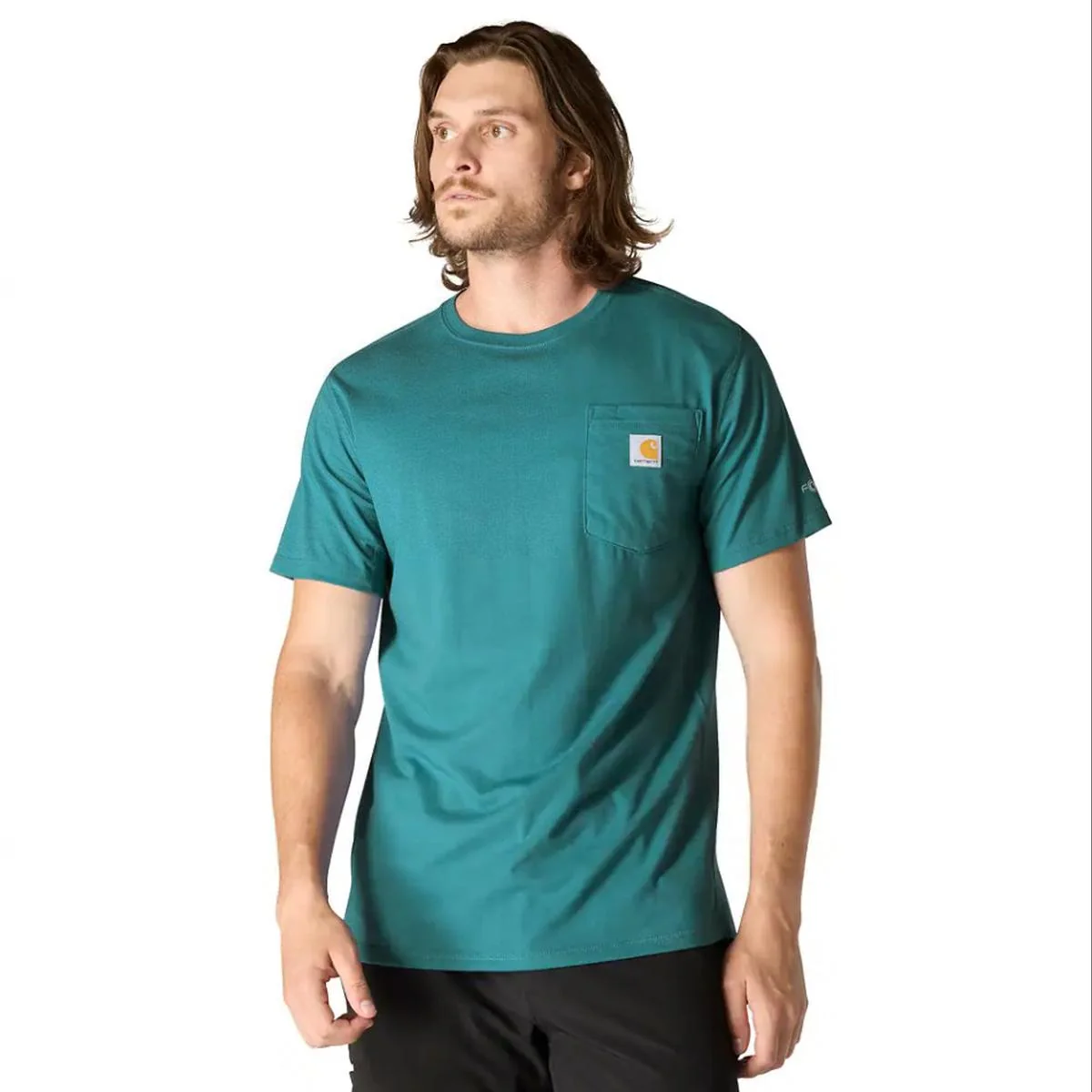 Men's Carhartt Force Short-Sleeve Pocket T-Shirt 106652 - Image 6
