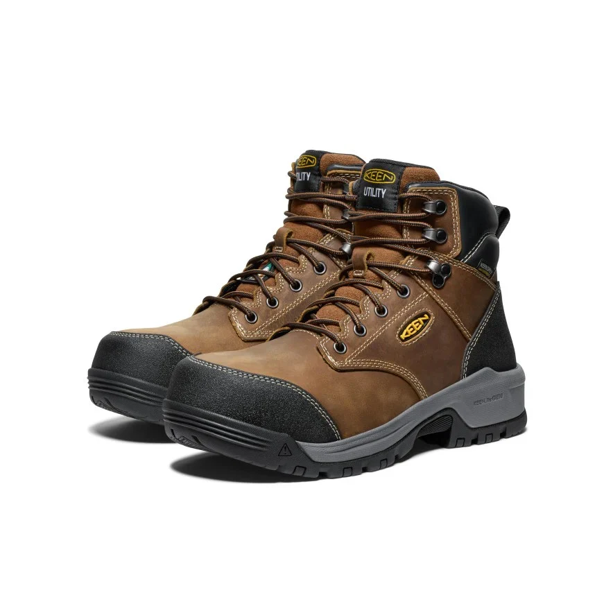 Men's CSA Evanston 6 in. Waterproof Carbon Safety Toe Work Boots 1029855 - Image 2
