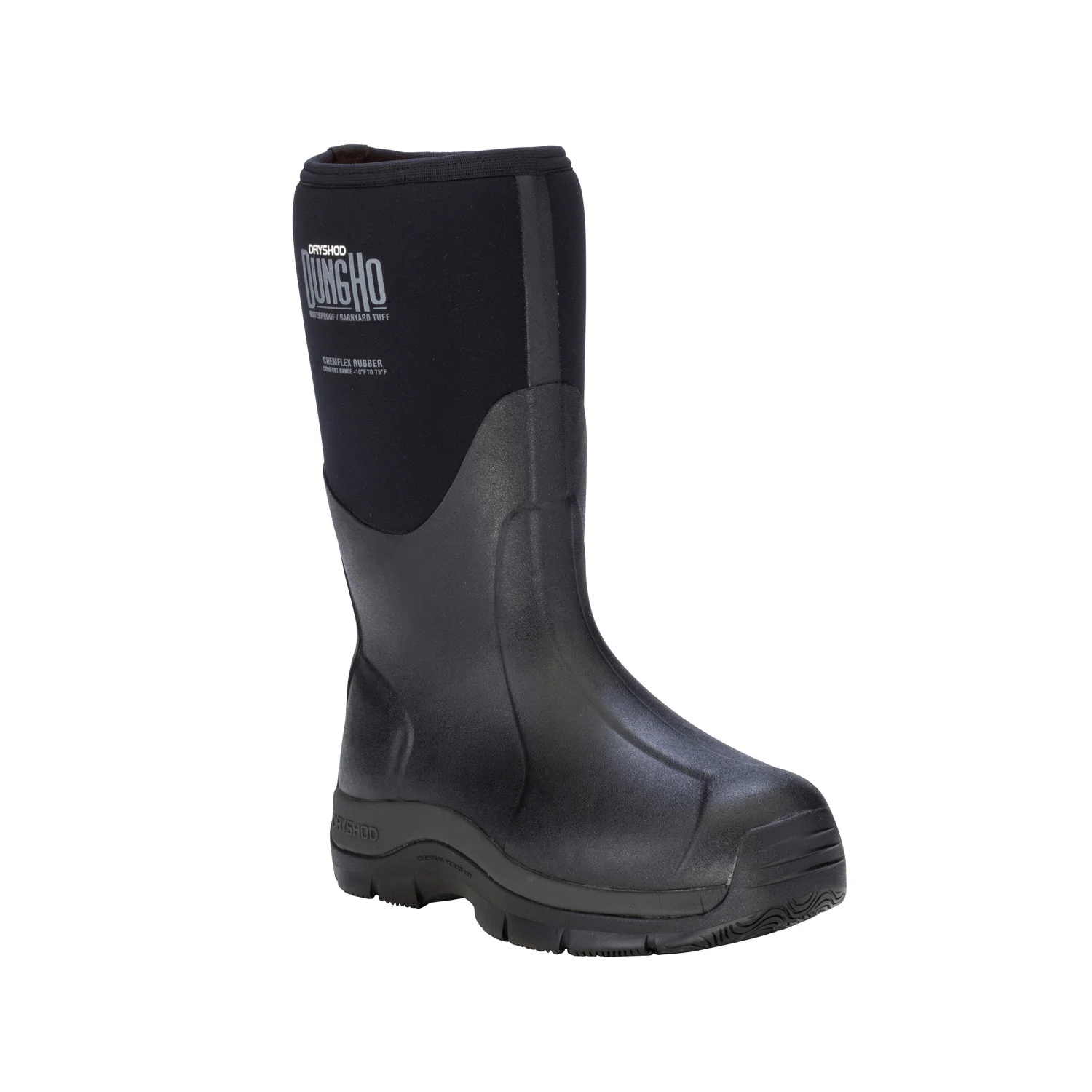 Men's Dungho Barnyard Boots DNG-MM-BK - Image 3
