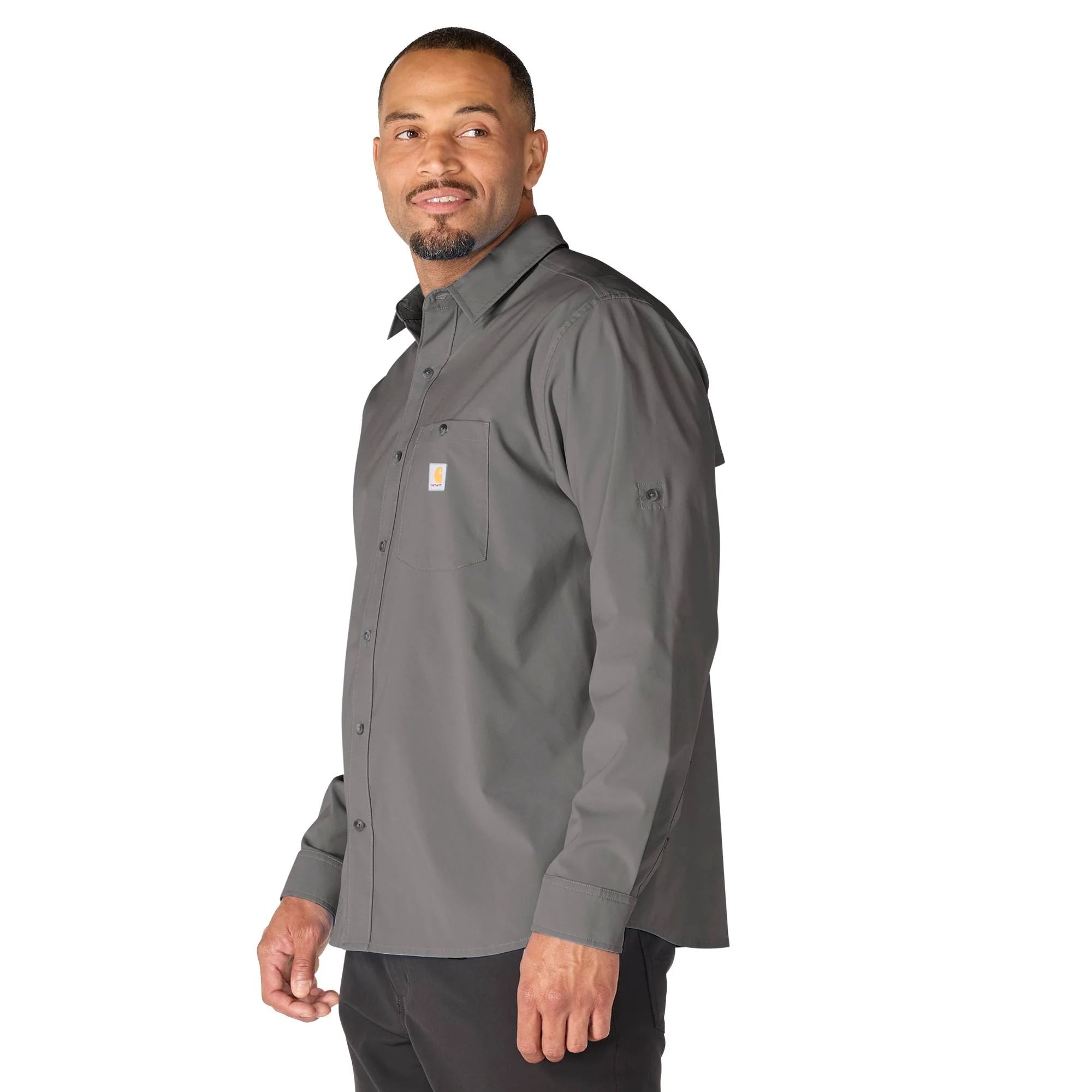 Men's Force Sun Defender Woven Relaxed Shirt 106552 - Image 4
