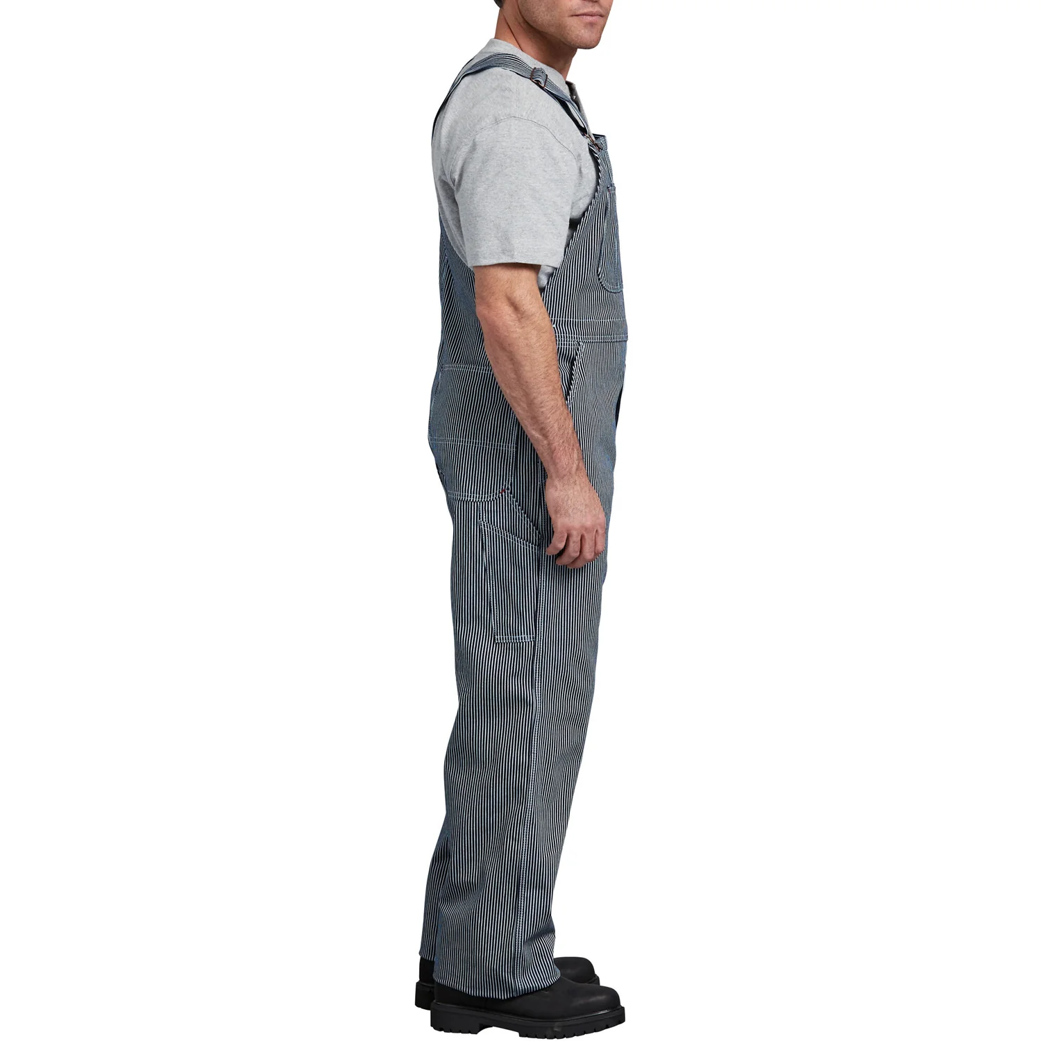 Men's Hickory Striped Bib Overalls 83297HS - Image 3