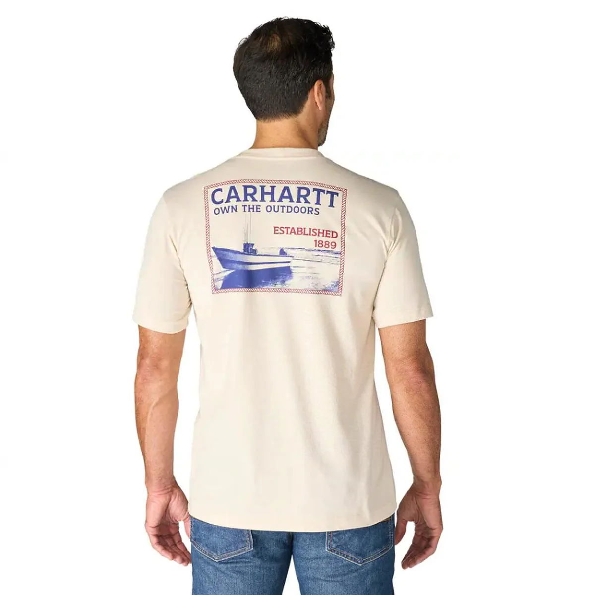 Men's Irvine Relaxed Boat T-Shirt 107454