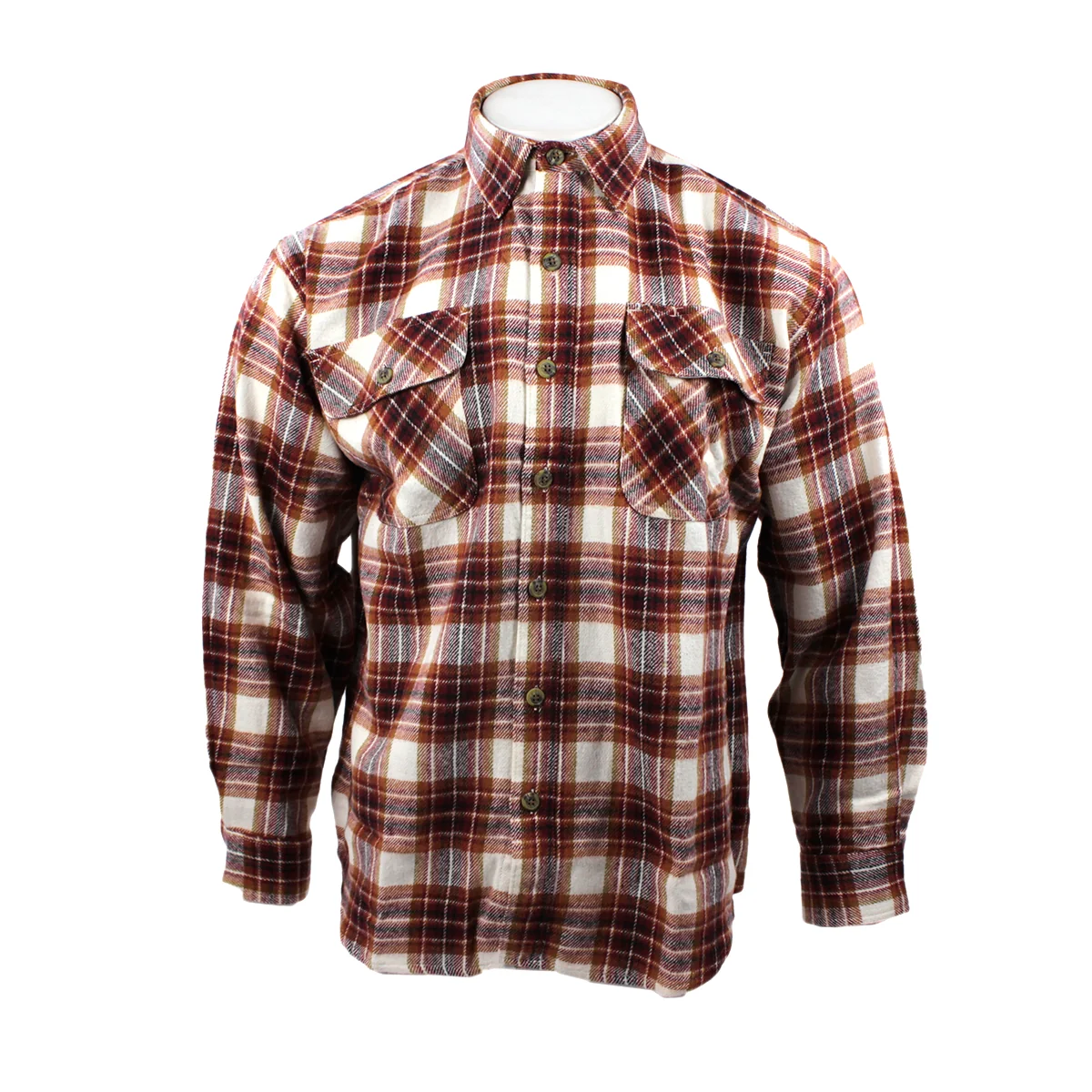 Men's Juneau Brawny Flannel Shirt 45518 - Image 4