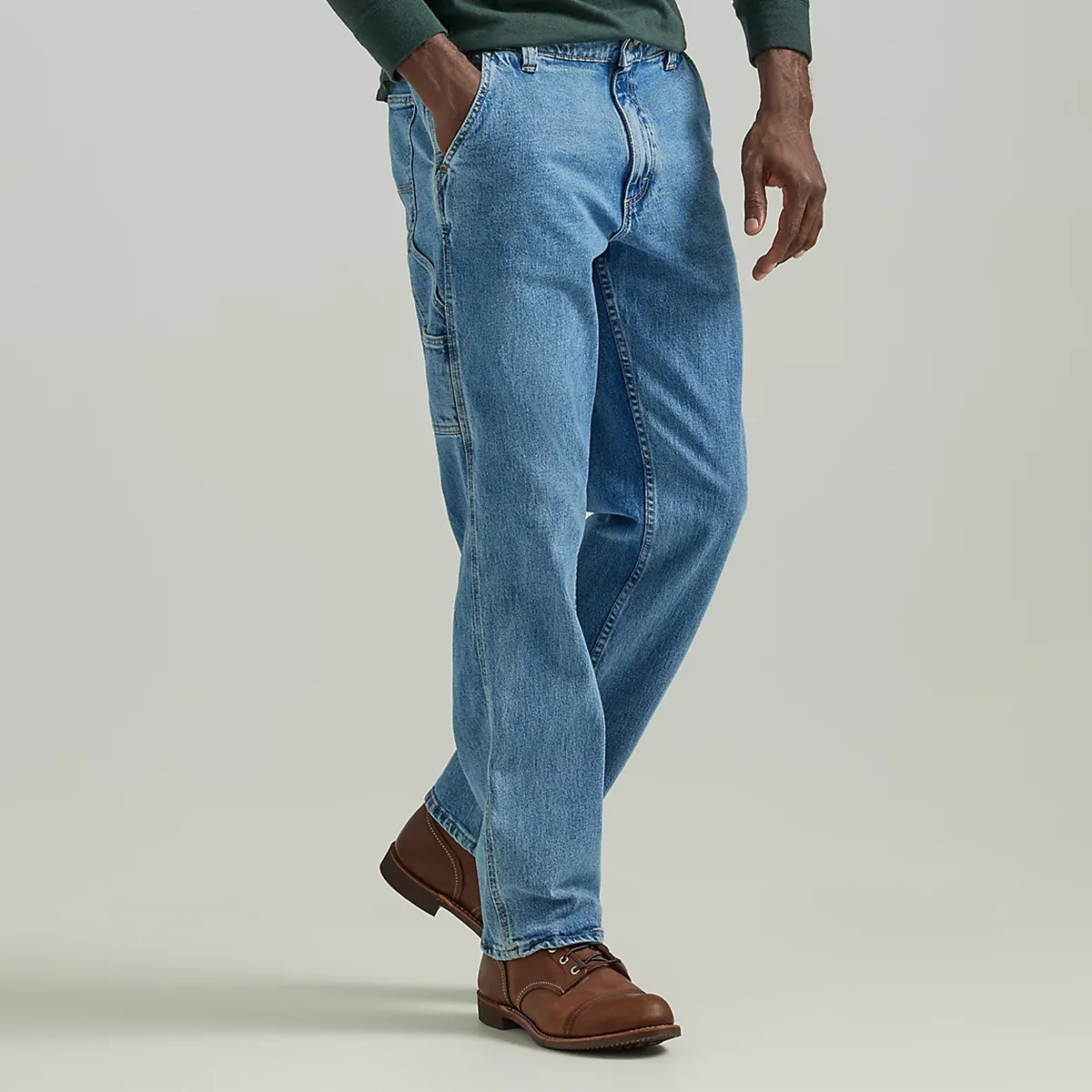 Men's Legendary Workwear Loose Fit Carpenter Jeans 23 - Image 3