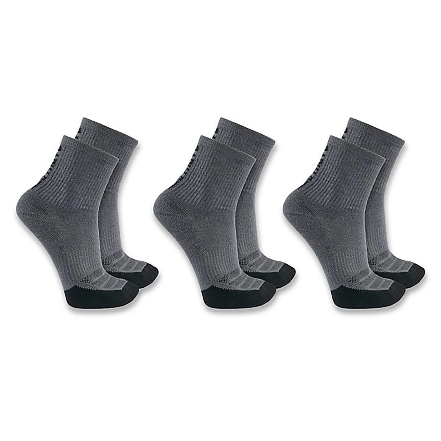 Men's Midweight Logo Short Crew Sock 3-Pack SS9933 - Image 2
