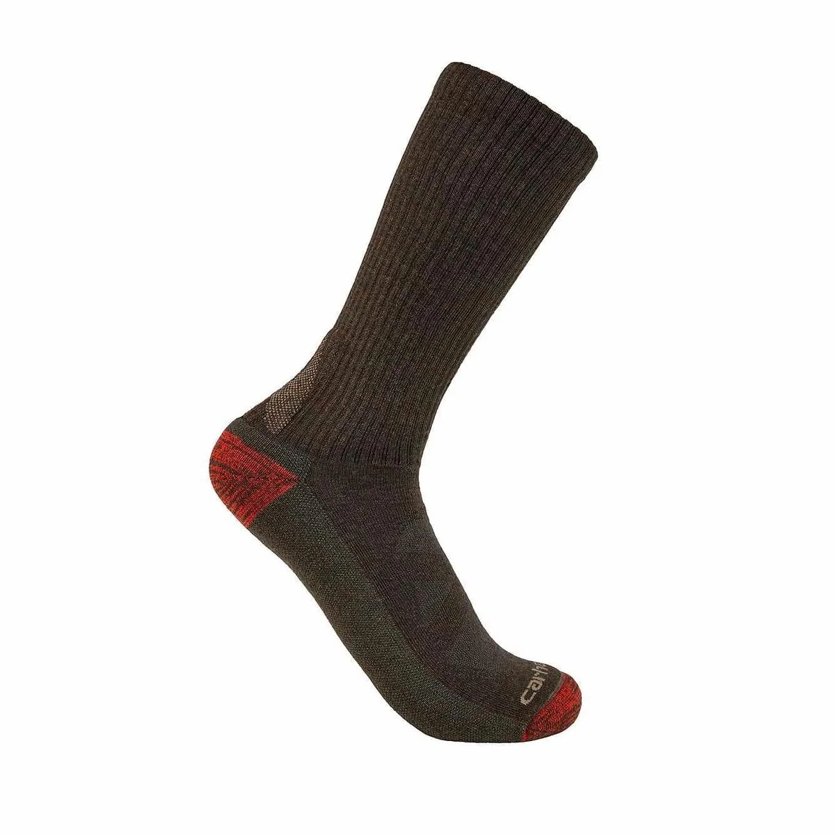 Men's Midweight Merino Wool Blend Boot Sock SB9740M - Image 2