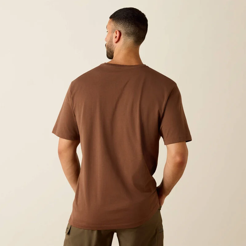 Men's Rebar Cotton Strong Duct Logo T-Shirt 10071367 - Image 2