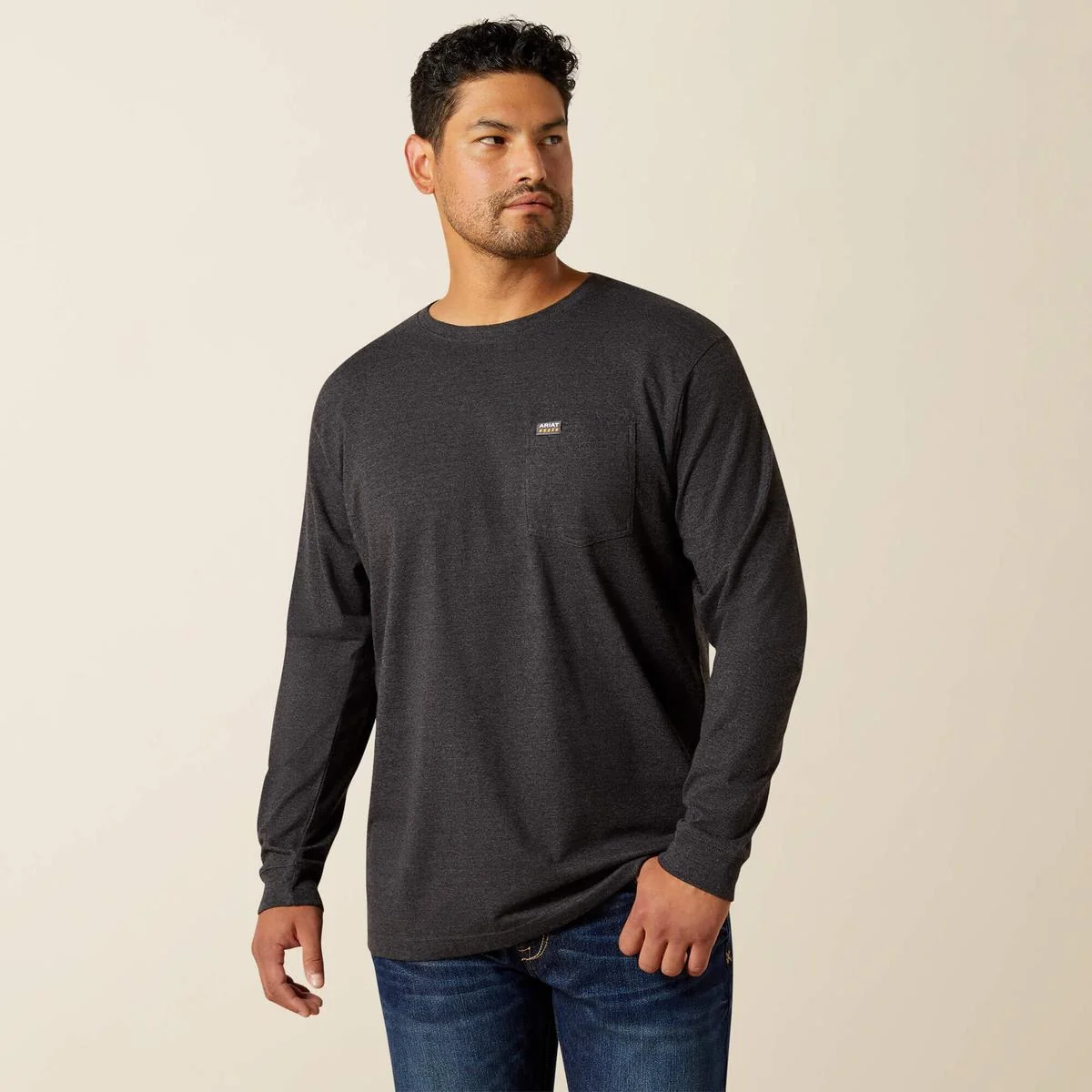 Men's Rebar Cotton Strong Standard Pocket T-Shirt 1006274 - Image 2