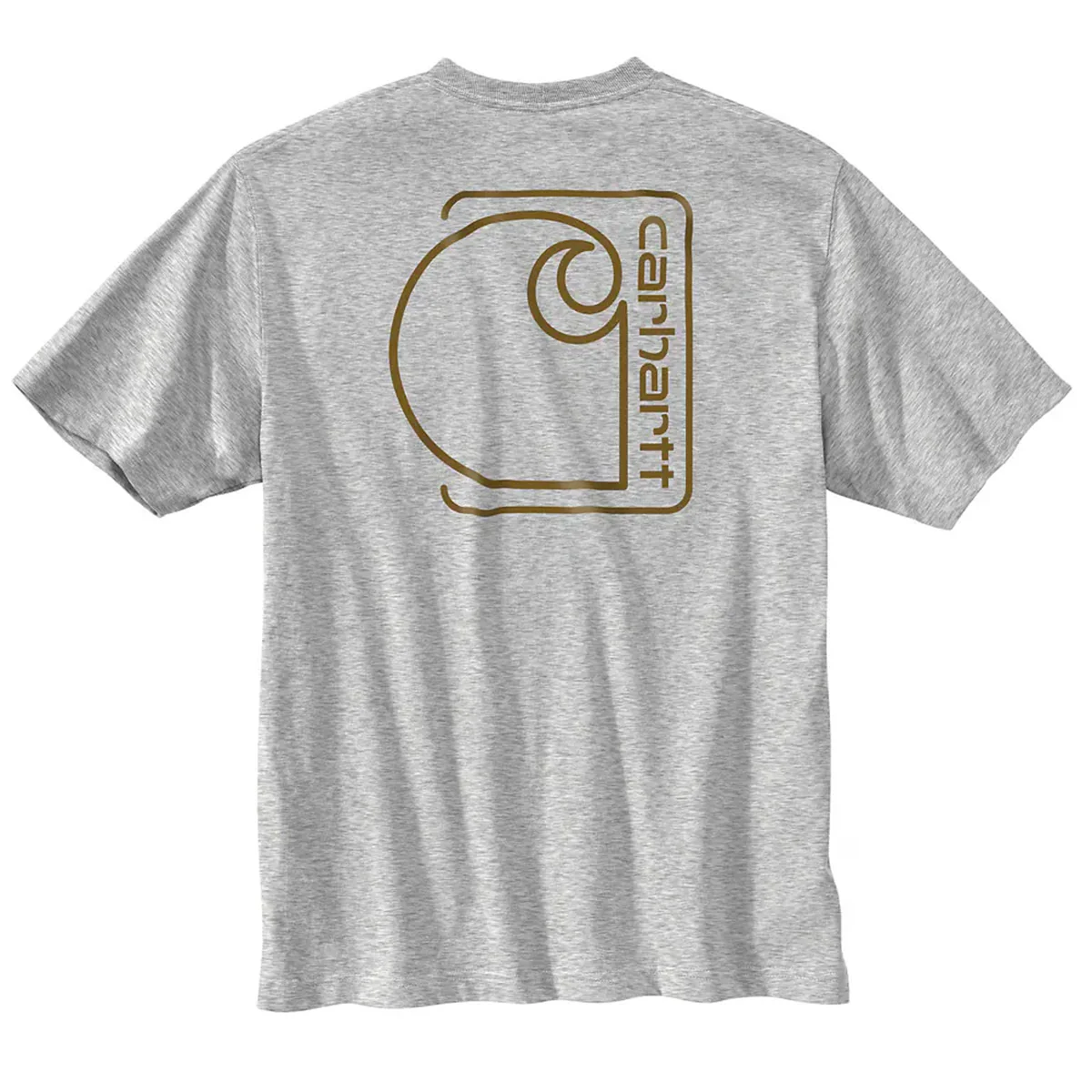 Men's Relaxed Fit Short-Sleeve Pocket C Graphic T-Shirt 106760 - Image 2