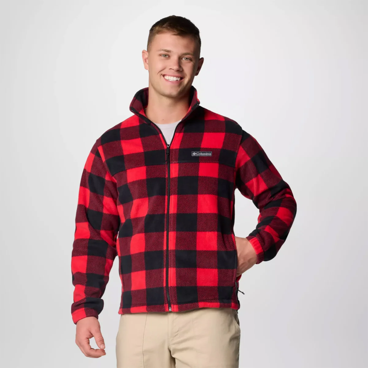 Men's Steens Mountain Printed Fleece Jacket 1478231