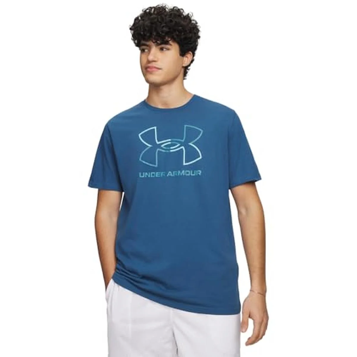 Men's UA Foundation Logo T-Shirt 1382915 - Image 2