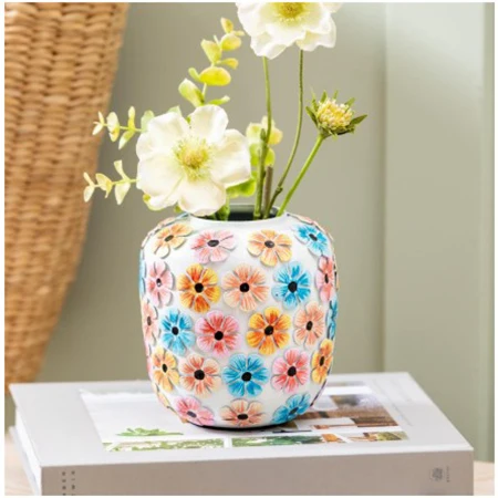 Metal Floral Vase VA6SDPMET326 - Image 2