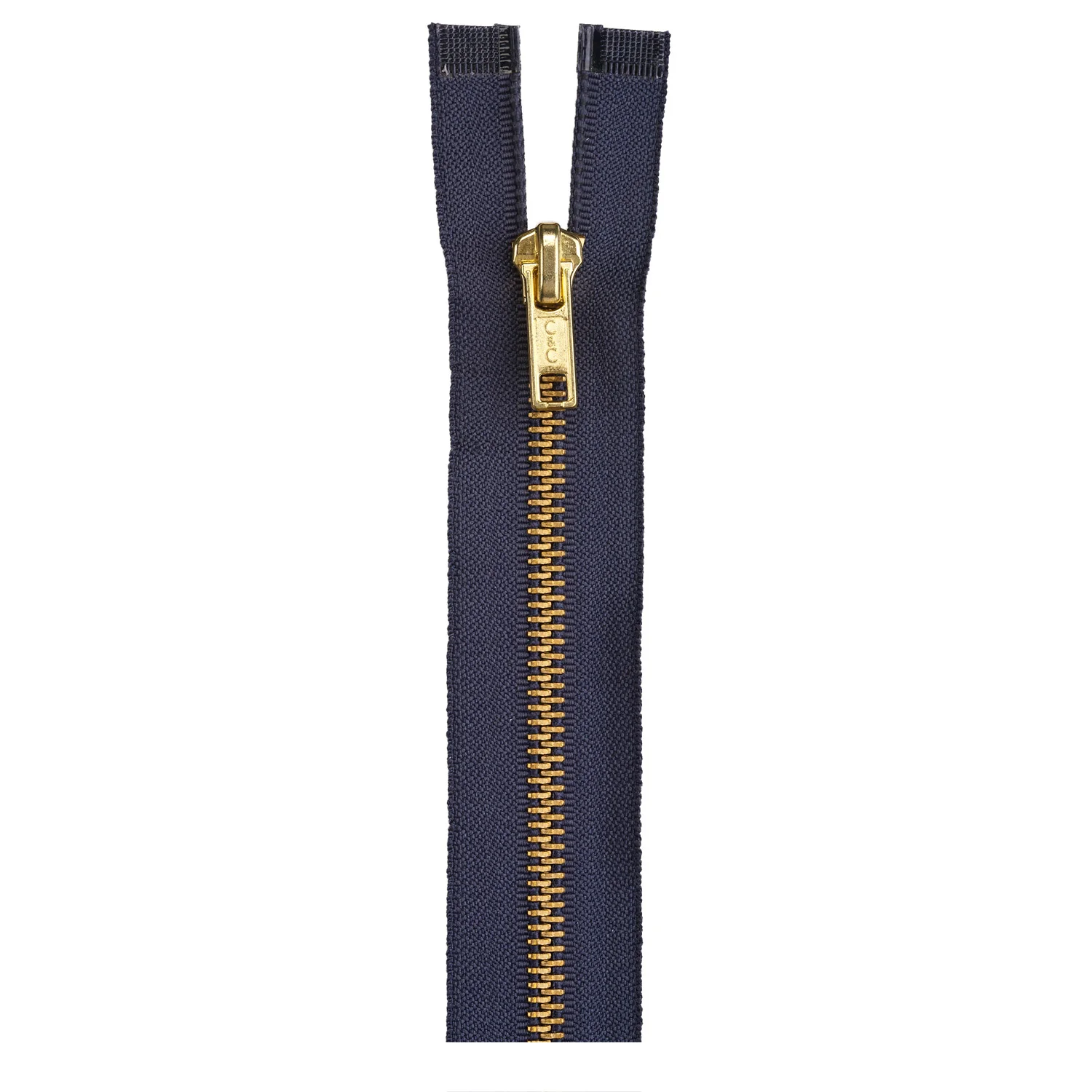 Metal Jacket Brass Zipper F25 - Image 4