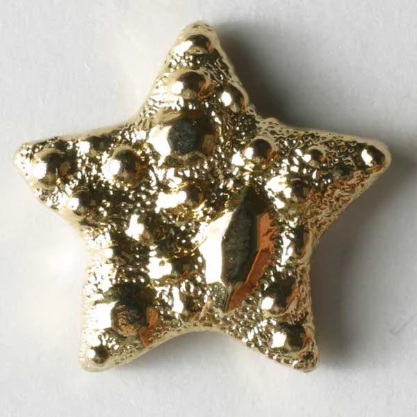 Metal Star Buttons 1669