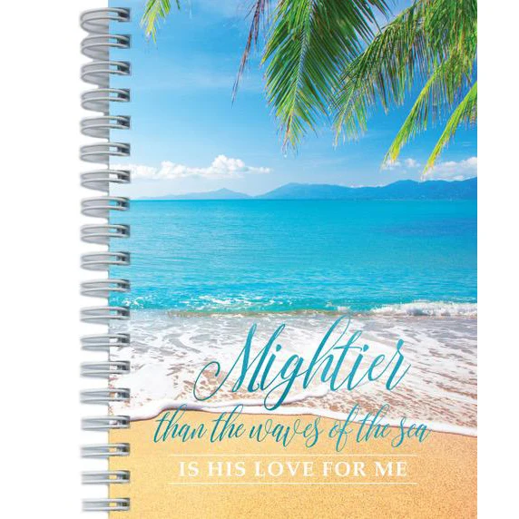 Mightier than the Waves Spiral Bound Journal 4699