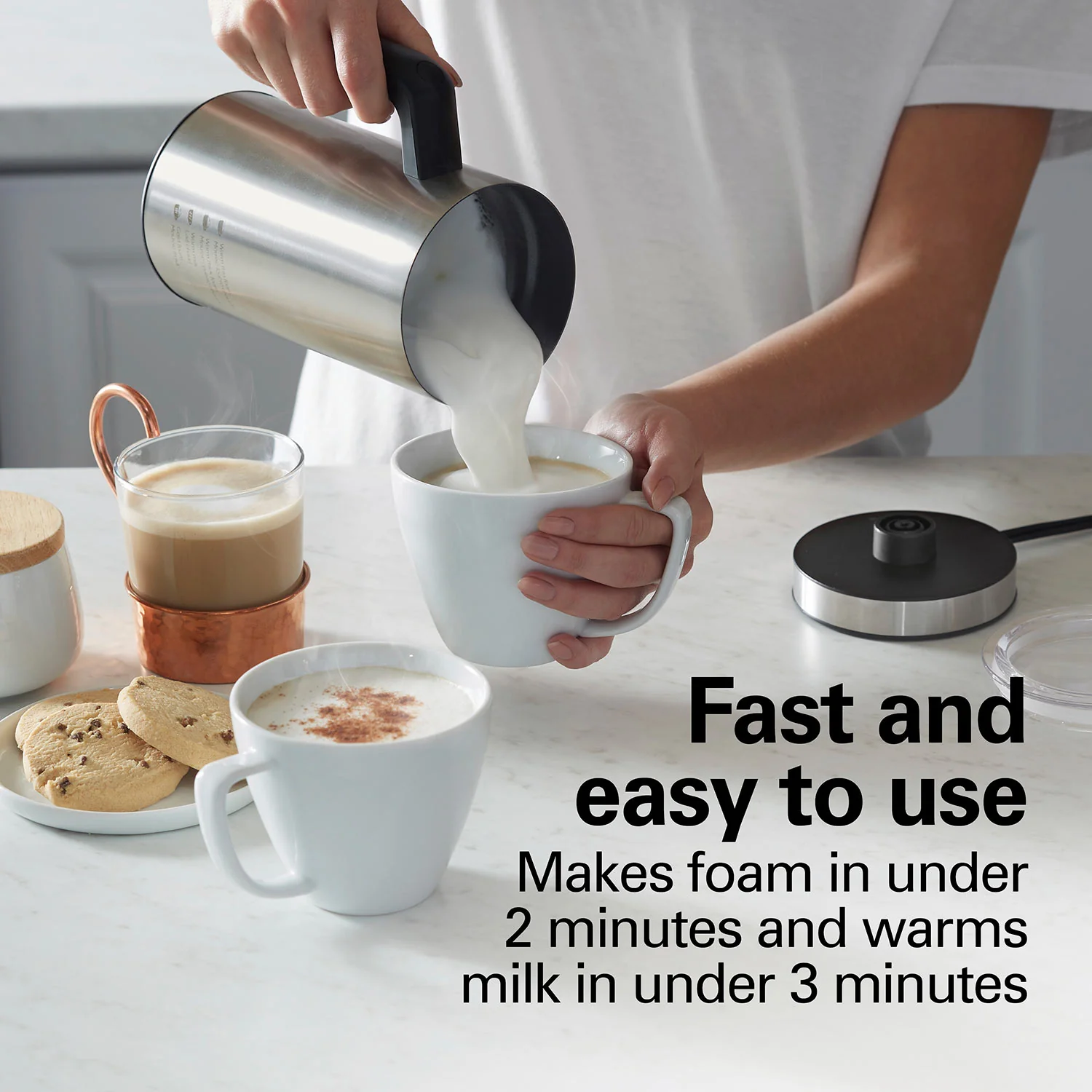 Milk Frother and Warmer 43565C - Image 6