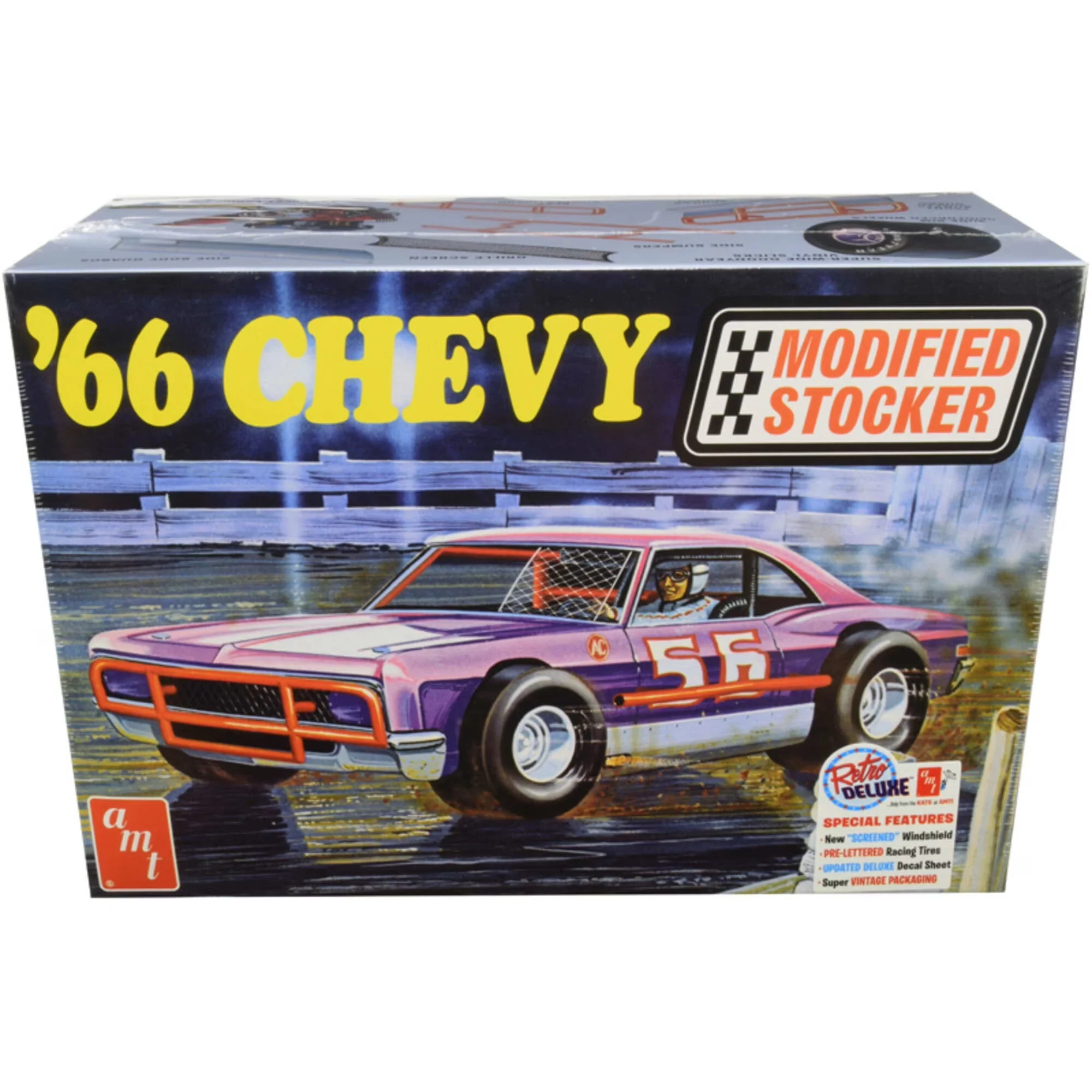 Model Car Kit 1966 Chevrolet Impala Modified Stocker AMT1183