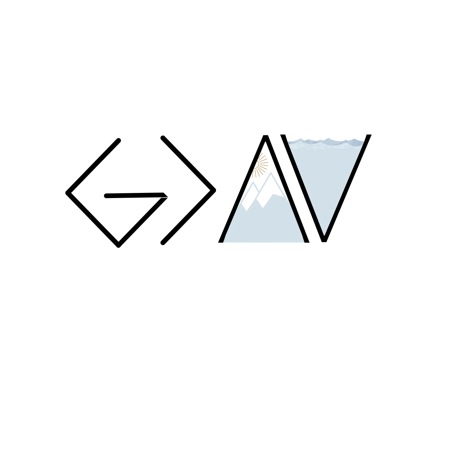 Mountains Sticker S024