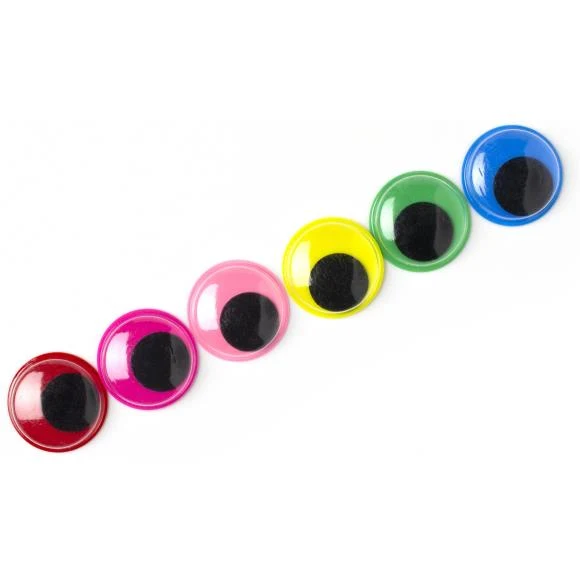 Multicolor Wiggle Eyes 40000915 - Image 2