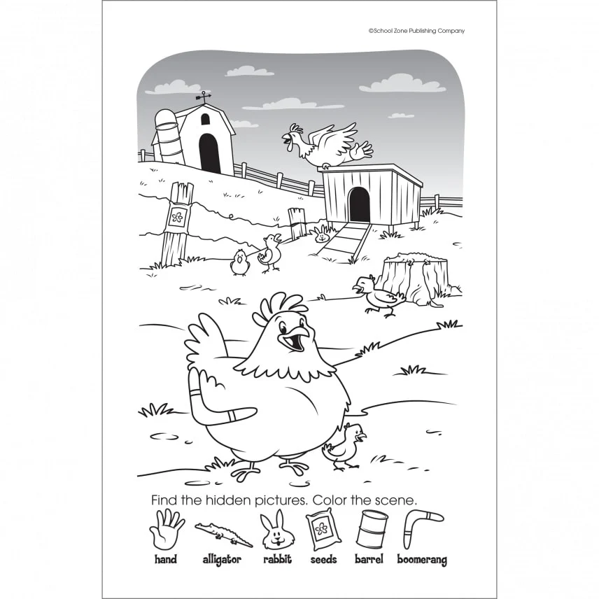 My First Hidden Pictures Preschool Workbook 02736 - Image 4