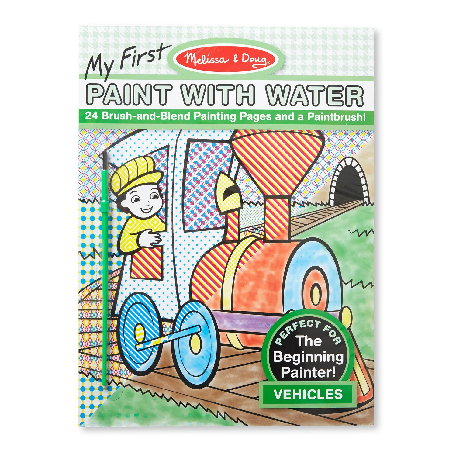 My First Paint with Water - Vehicles 9339