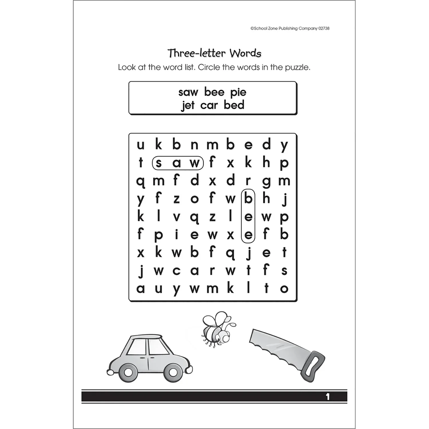 My First Word Searches Workbook 02738 - Image 2
