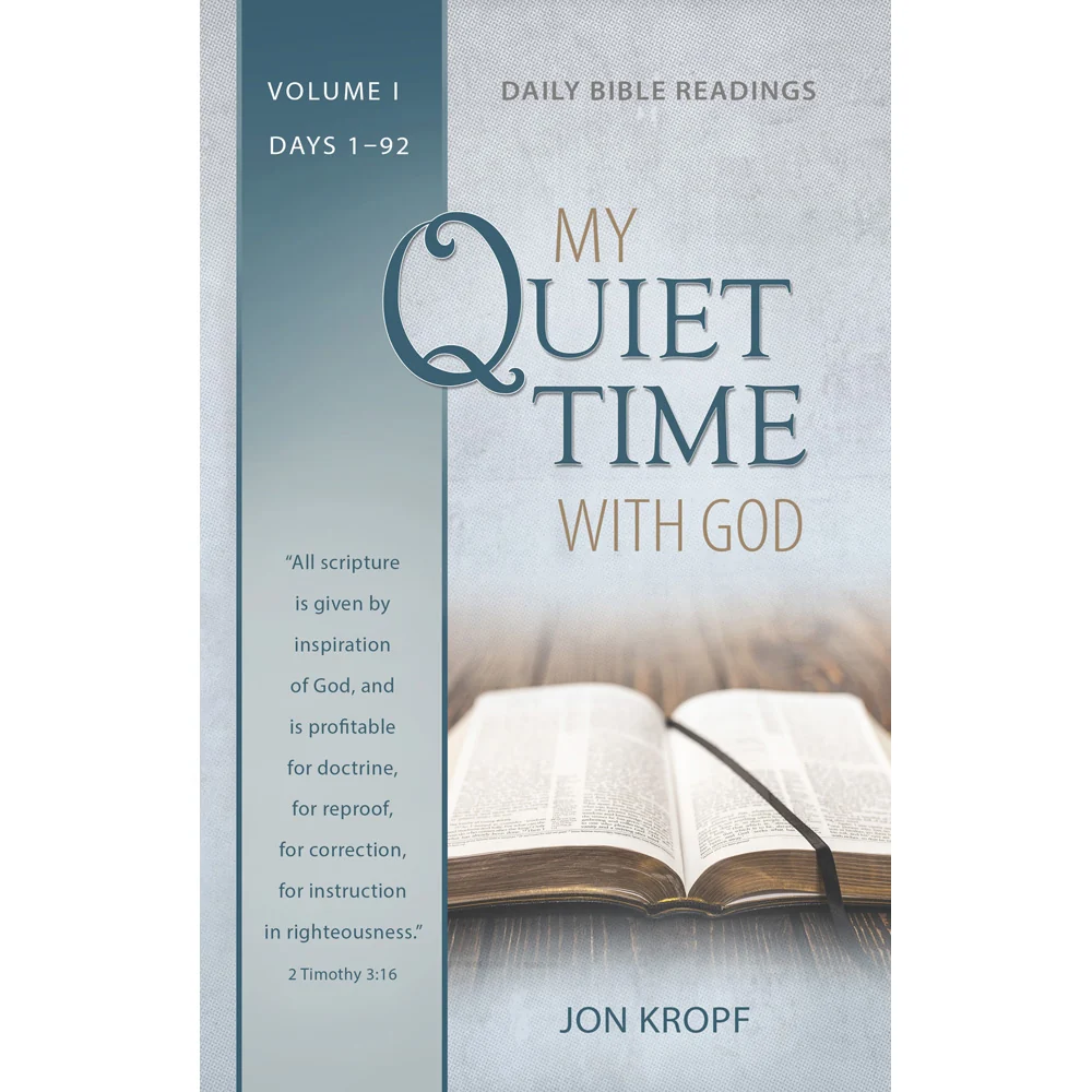 My Quiet Time with God Devotional Book by Jon Kropf