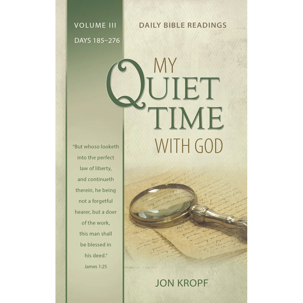 My Quiet Time with God Devotional Book by Jon Kropf - Image 3