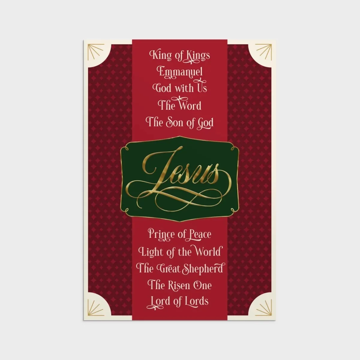 Name of Jesus Christmas Boxed Cards U2391 - Image 2