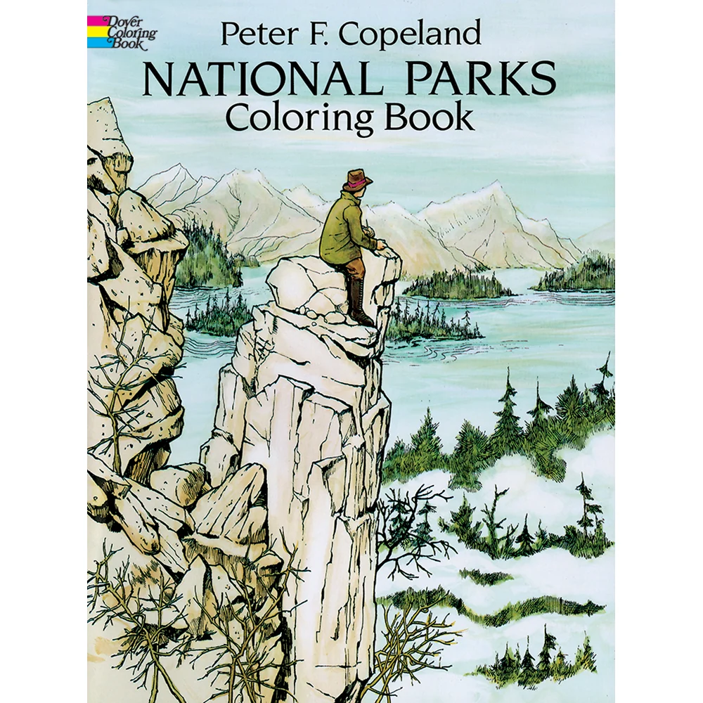 National Parks Coloring Book 9780486278322