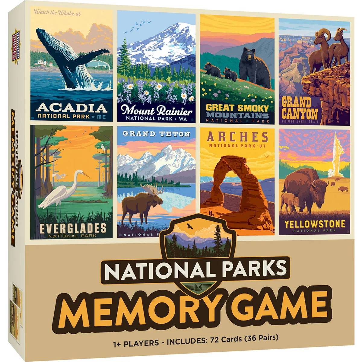 National Parks Memory Game 42465